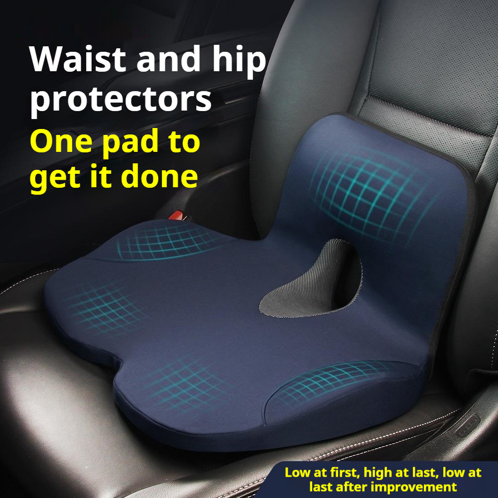 Car Main Driver Seat Booster S - Memory Foam Car Neck Pillow Lumbar Support recension och pris