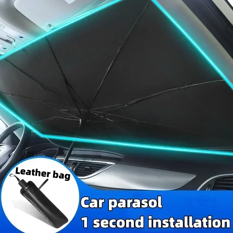 Car Umbrella Sunshade Windshie - Car Sunshade Windshield Umbrella Foldable recension och pris