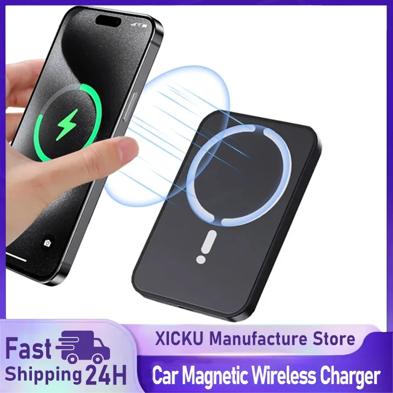 Magnetic Car Wireless Charger  - Magnetic Phone Holder For Car Vent recension och pris