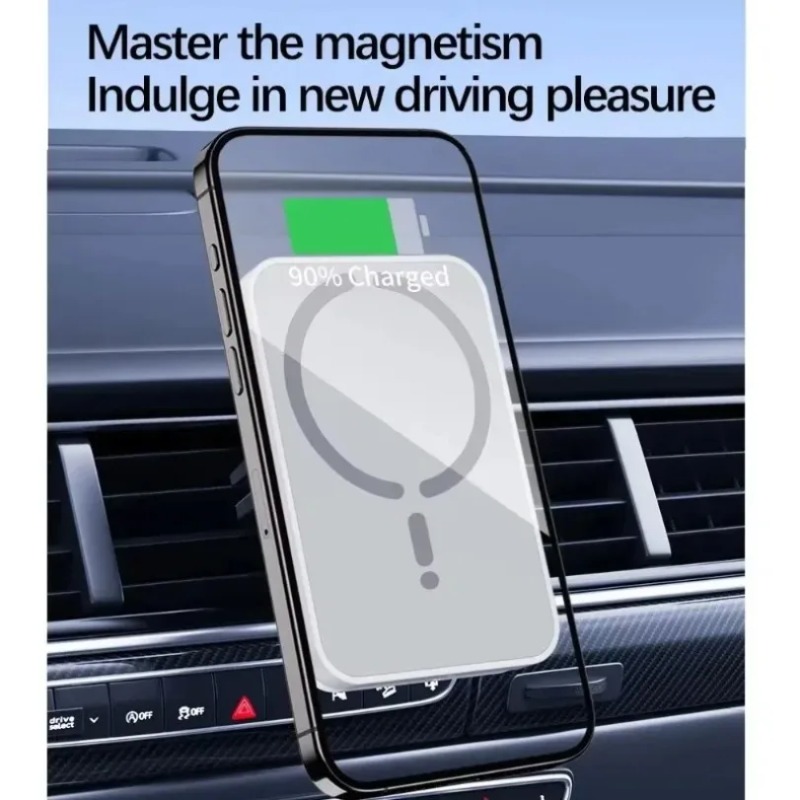 Magnetic Car Wireless Charger  - Magnetic Phone Holder For Car Vent recension och pris