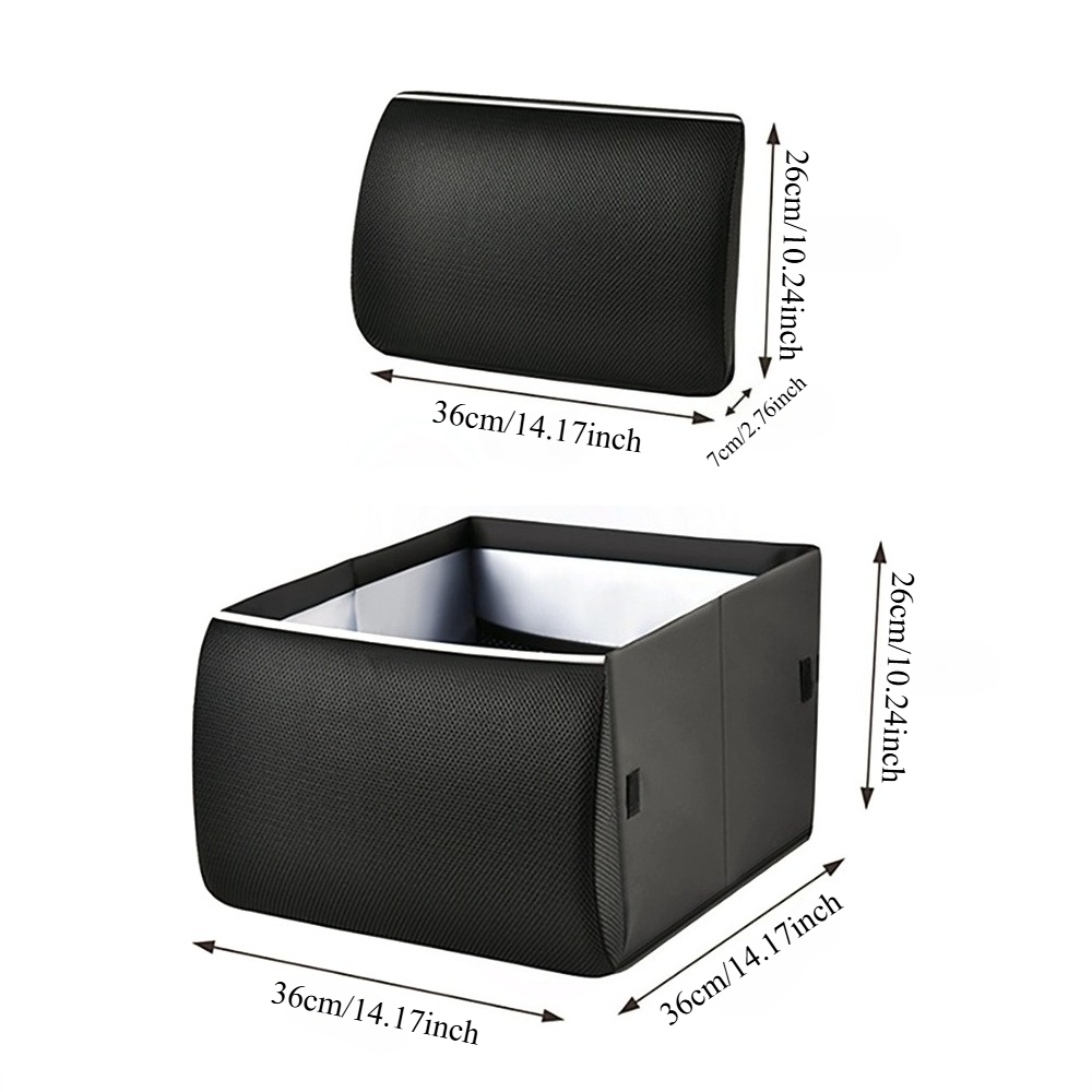 2-in-1 Multifunctional Car Sea - Car Trunk Organizer Foldable Storage Box recension och pris