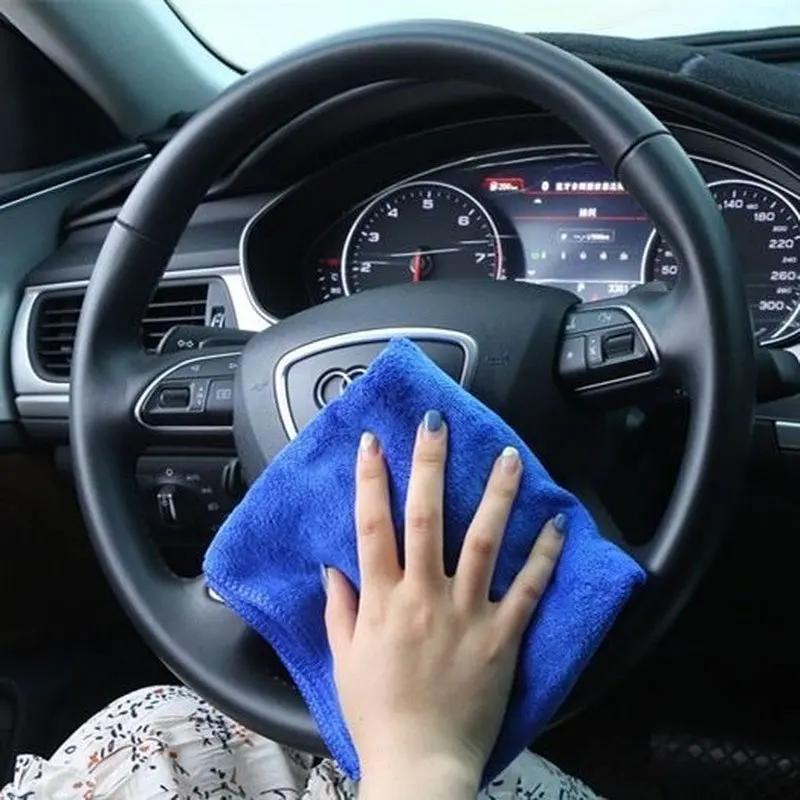 10/200PCS Microfiber Car Clean - Microfiber Car Drying Towel Super Absorbent recension och pris