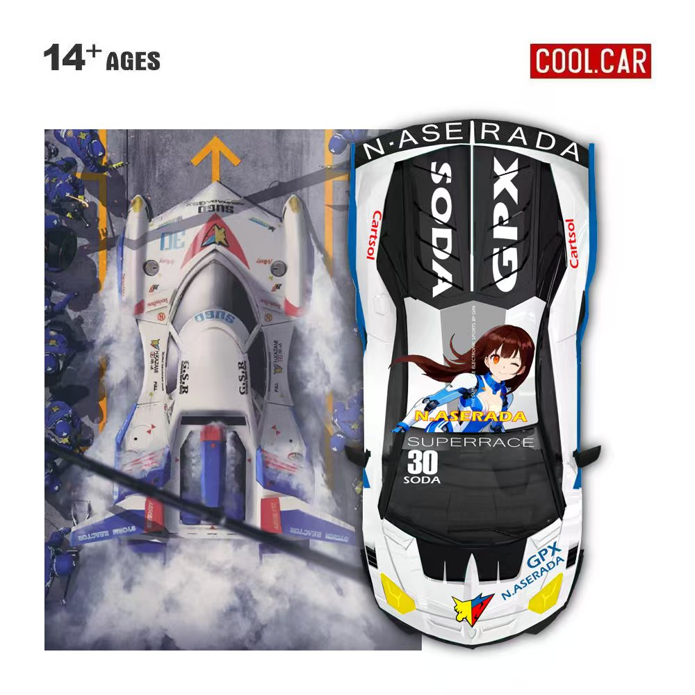 Cool Car 1:64 GTEVO Superrace  - Car Electronics recension och pris