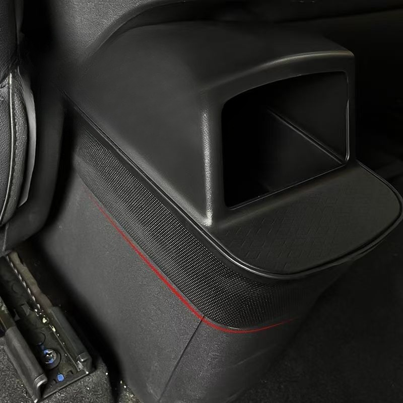 Silicone Rear Storage Box for  - Waterproof Car Trash Can With Lid recension och pris