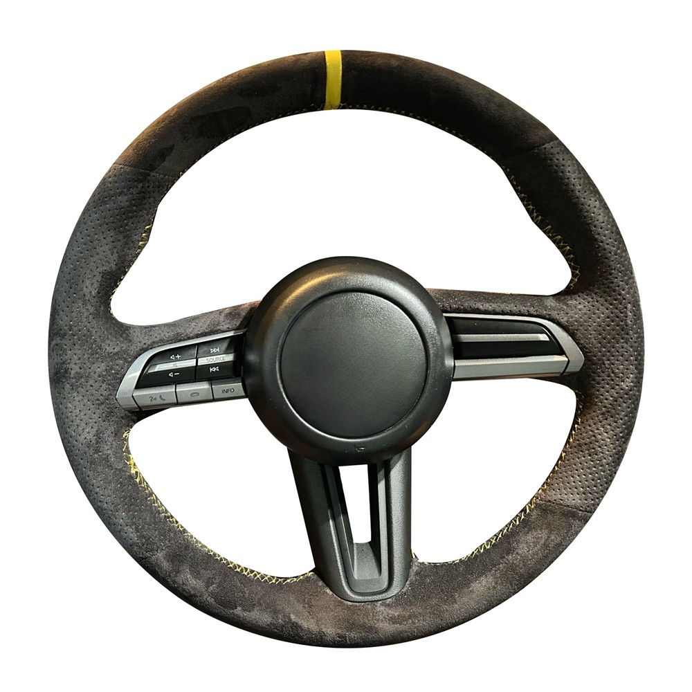 Car Steering Wheel Cover Wrap  - Car Steering Wheel Cover Anti Slip Breathable recension och pris