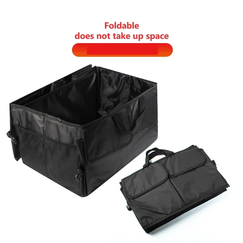 Foldable Large‑Capacity Car Tr - Car Trunk Organizer Foldable Storage Box recension och pris