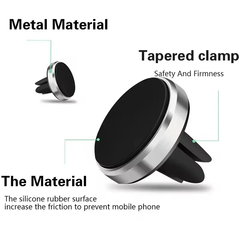 Magnetic Car Phone Holder For  - Magnetic Phone Holder For Car Vent recension och pris