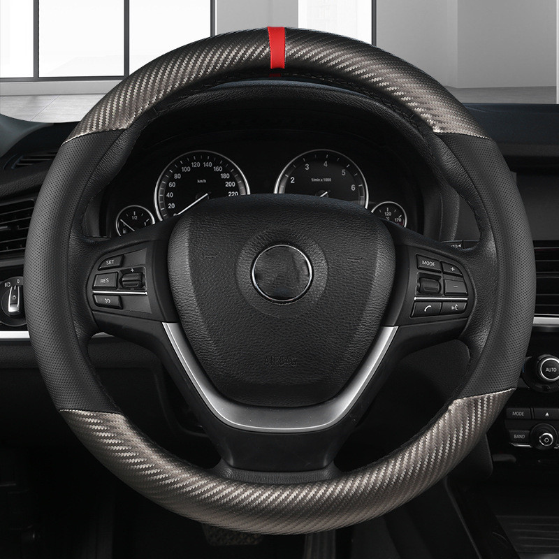 Fashion Universal Car Steering - Car Steering Wheel Cover Anti Slip Breathable recension och pris