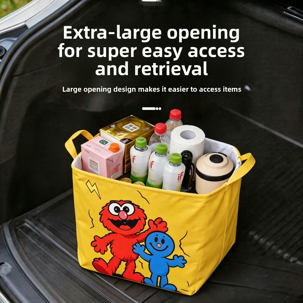 1pc Foldable Car Trunk Storage - Car Trunk Organizer Foldable Storage Box recension och pris