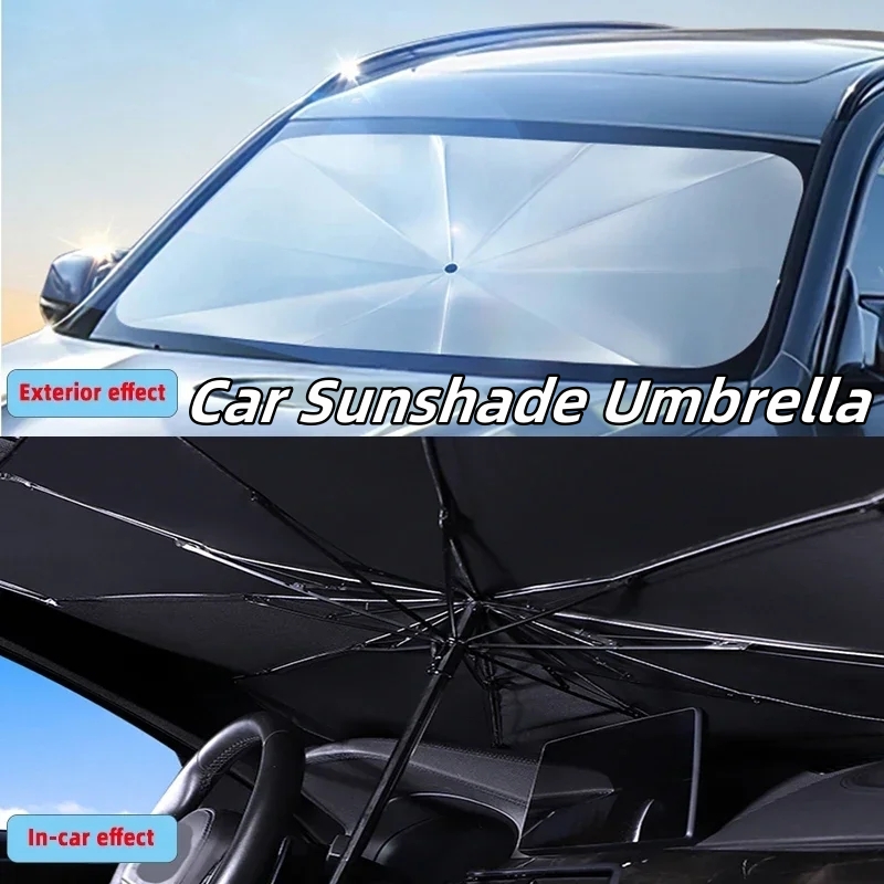Car Sunshade Windshield Umbrel - Car Sunshade Windshield Umbrella Foldable recension och pris