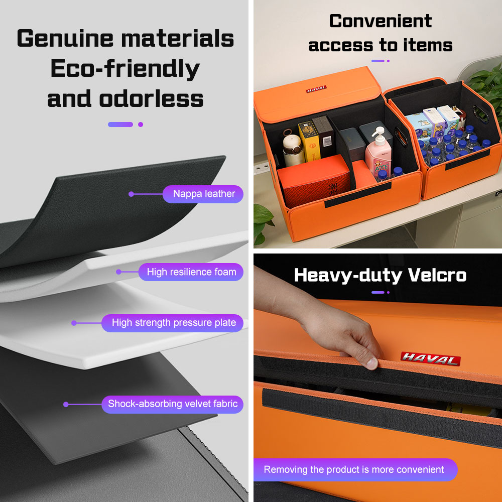 For BYD Denza B5 B8 EV D9 DM-i - Car Trunk Organizer Foldable Storage Box recension och pris