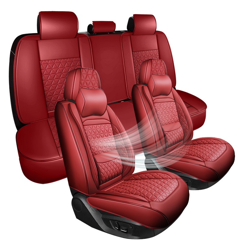 Car Seat Covers Full Set ,Univ - Leather Car Seat Covers Full Set Universal recension och pris